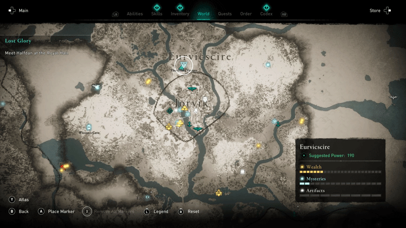 AC Valhalla Animus Anomaly Locations