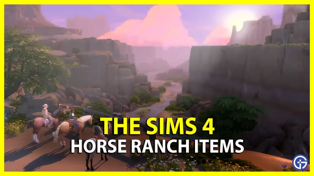 The Sims 4 Horse Ranch CAS Items, Objects, And Skills